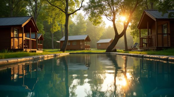 Couvrir la piscine d'un camping : solutions d'abri pour exploitants